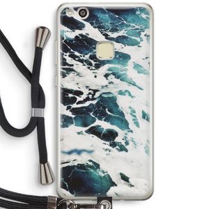 Golven: Huawei Ascend P10 Lite Transparant Hoesje met koord
