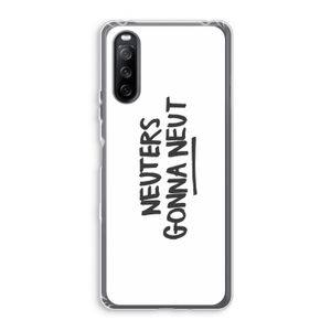 Neuters: Sony Xperia 10 III Transparant Hoesje