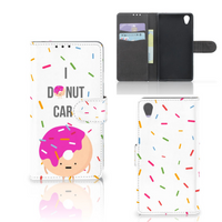 Sony Xperia Z1 Book Cover Donut Roze - thumbnail