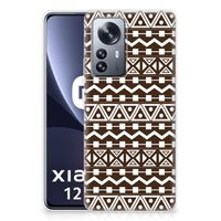 Xiaomi 12 Pro TPU bumper Aztec Brown