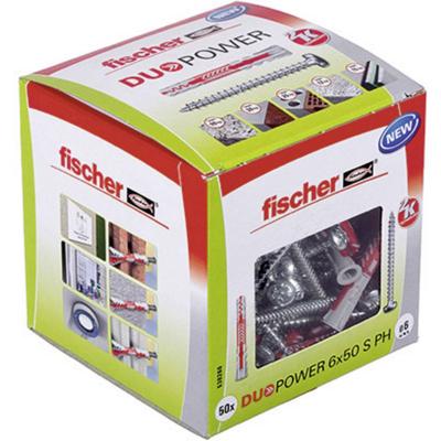 Fischer 538260 DUOPOWER 6x50 S PH LD 2-componenten plug 50 mm 6 mm 50 stuk(s)