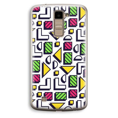 8-bit N°4: LG K10 (2016) Transparant Hoesje