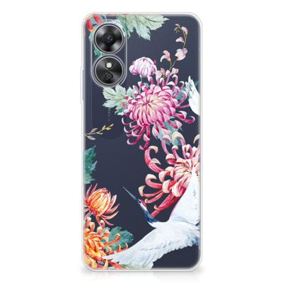 OPPO A17 | TPU Hoesje | Bird Flowers