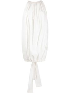 Rick Owens robe sans manches Bubble à coupe courte - Blanc