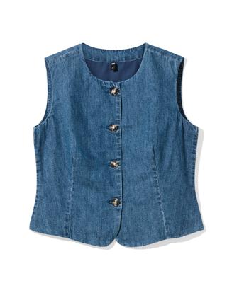HEMA Damesgilet Suzy middenblauw (middenblauw)