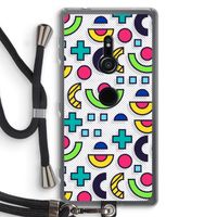 8-bit N°6: Sony Xperia XZ2 Transparant Hoesje met koord