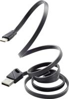Renkforce USB-kabel USB 2.0 USB-A stekker, USB-C stekker 1.00 m Zwart RF-3376014