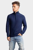 Michael Kors Sweater Halve Rits Heren Donkerblauw - Maat S - Kleur: Donkerblauw | Soccerfanshop