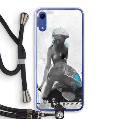 I will not feel a thing: Honor Play 8A Transparant Hoesje met koord