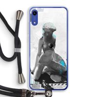 I will not feel a thing: Honor Play 8A Transparant Hoesje met koord