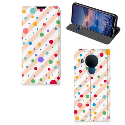 Nokia 5.4 | Hoesje met Magneet | Dots