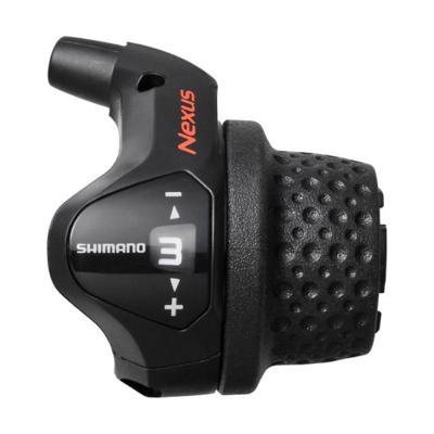 Shimano Shifter rechts nexus 3speed 1700 mm zwart