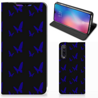 Xiaomi Mi 9 Hoesje met Magneet Vlinder Patroon