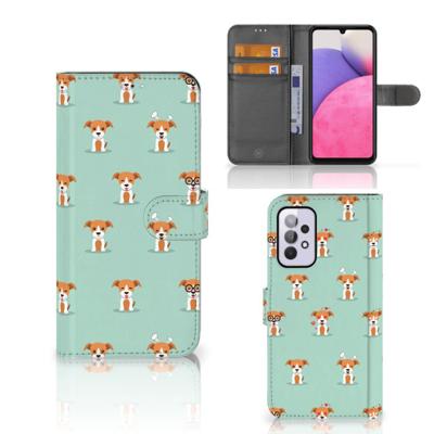 Samsung Galaxy A33 5G | Telefoonhoesje | Met pasjeshouder | Pups Samsung Galaxy A33 5G | Telefoonhoesje | Met pasjeshouder | Pups