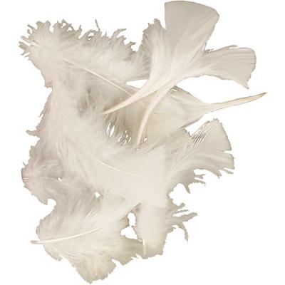 Creativ Company Dons, afm 7-8 cm, ca. 375 stuk, wit, 50 gr/ 1 doos