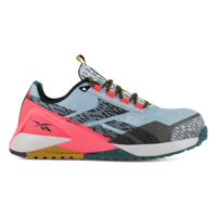Reebok werkschoen nano ib382 s1ps | blauw/roze | maat 36 - 690774734852