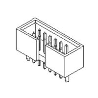 Molex 878342411 Male header, inbouw (standaard) Inhoud: 1 stuk(s) Tray