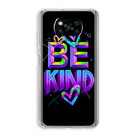 Be Kind: Xiaomi Poco X3 NFC Transparant Hoesje