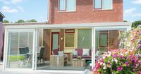 Gardendreams | Tuinkamer met schuifpui en glazen dakbedekking | 400 x 250 cm - thumbnail