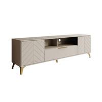 Meubella TV-Meubel Xiano - Beige - 203 cm