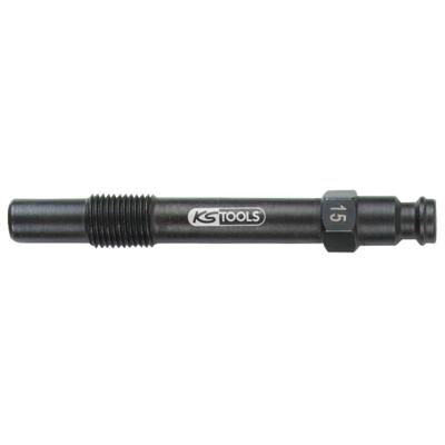 KS Tools 150.3675 Gloeibougieadapter, M10x1,0 met buitenschroefdraad, lengte 75 mm