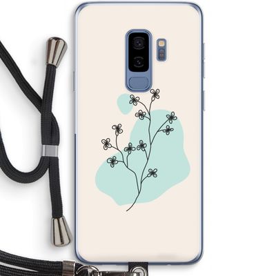 Love your petals: Samsung Galaxy S9 Plus Transparant Hoesje met koord