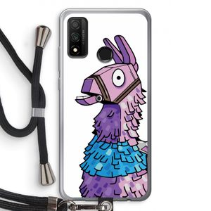 Lama: Huawei P Smart (2020) Transparant Hoesje met koord