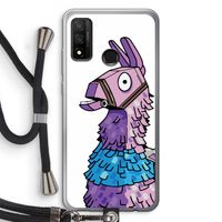 Lama: Huawei P Smart (2020) Transparant Hoesje met koord