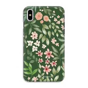 Botanical green sweet flower heaven: iPhone X Tough Case