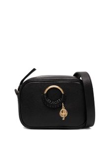 See by Chloé sac à bandoulière Hana en cuir - Noir