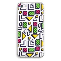 8-bit N°4: iPhone 5 / 5S / SE Transparant Hoesje