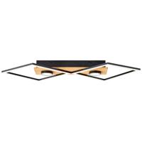 Brilliant Houten led plafondlampWoodbridge M - G99756/76