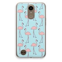 Anything Flamingoes: LG K10 (2017) Transparant Hoesje