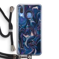 Mirrored Mirage: Samsung Galaxy A40 Transparant Hoesje met koord