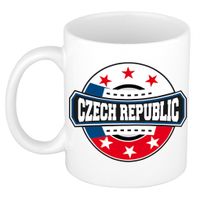 Czech republic / Tsjechische republiek embleem mok / beker 300 ml - thumbnail