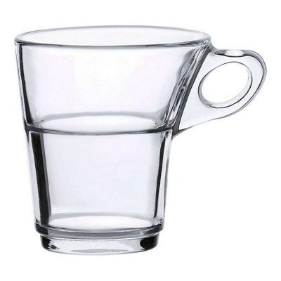 Set van koffiekopjes Duralex Caprice Transparant Kristal 90 ml 900 ml 6 Onderdelen (6 Stuks)