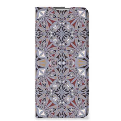 OPPO Find X5 Pro | Standcase | Flower Tiles