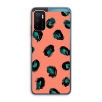 Pink Cheetah: Xiaomi Poco M3 Pro 5G Transparant Hoesje