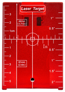 Makita Accessoires Laserrichtplaat rood - LE00758831 LE00758831