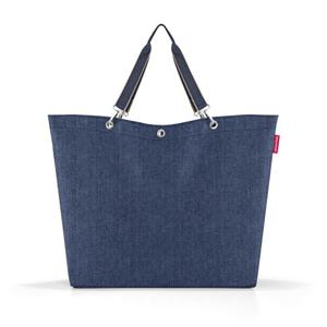 Reisenthel Shopper XL-Herringbone Dark Blue