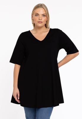 Yoek Tuniek Swing korte mouw | Zwart | Maat 58/60