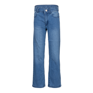 Dutch Dream denim Meisjes jeans broek Hili - Wide leg - Midden blauw