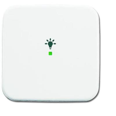 Busch-Jaeger 2CKA006220A0080 Wipschakelaar licht Afdekking 1-voudig free@home Zuiver wit (RAL 9010), Wit 1 stuk(s)