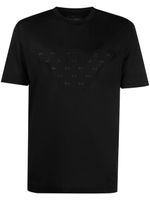 Emporio Armani t-shirt à logo appliqué - Noir - thumbnail