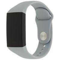 Fitbit Charge 3 & 4 Sport Silicone Bandje - Lichtgrijs - ML