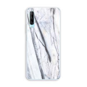 Gestreepte marmer: Huawei P Smart Pro Transparant Hoesje