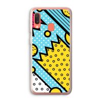 Pop Art #1: Samsung Galaxy A20e Transparant Hoesje