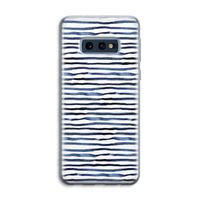 Verrassende lijnen: Samsung Galaxy S10e Transparant Hoesje