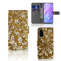 Wallet Case Samsung Galaxy S20 Barok Goud