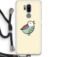 Birdy: LG G7 Thinq Transparant Hoesje met koord
